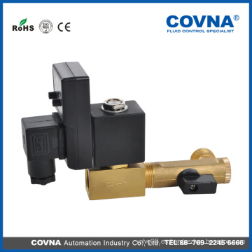 Hk11-2 Válvula electrónica de drenaje automático con temporizador Válvula solenoide de agua 24V